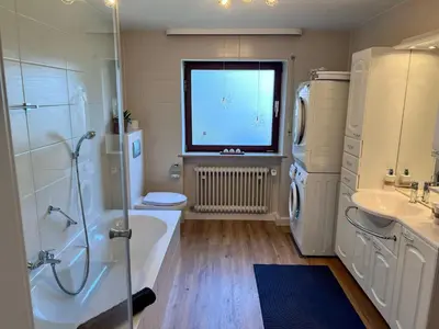 Ein Badezimmer in der Unterkunft Green Retreat Bayreuth