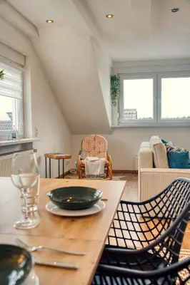 Ein Sitzbereich in der Unterkunft Cozy Corner