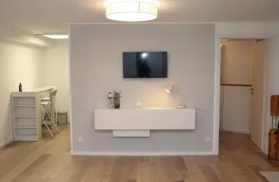 TV/Unterhaltungsangebot in der Unterkunft Ferienwohnung Küffner