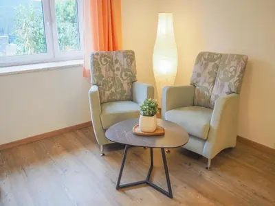 Ein Sitzbereich in der Unterkunft Peaceful Couples' Getaway