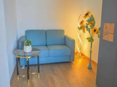 Ein Sitzbereich in der Unterkunft Peaceful Couples' Getaway