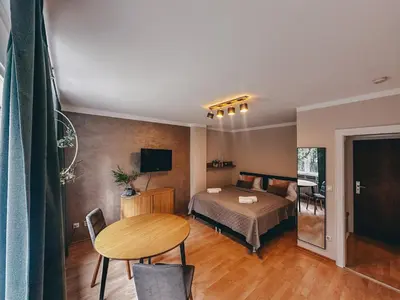 Ein Bett oder Betten in einem Zimmer der Unterkunft Sali Homes - SM0 charming Apartment short walk from city center of Bayreuth