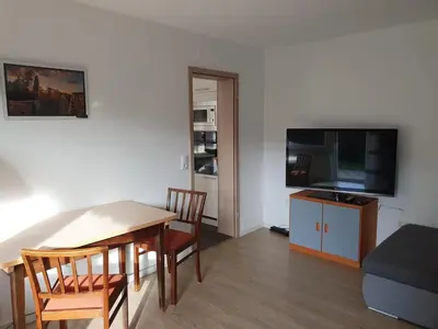 TV/Unterhaltungsangebot in der Unterkunft Hanghaus in Alleinlage - WE basement