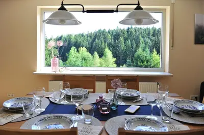 Getränke in der Unterkunft Exklusives Ferienhaus 