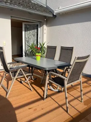 Ein Balkon oder eine Terrasse in der Unterkunft Apartment Salvete