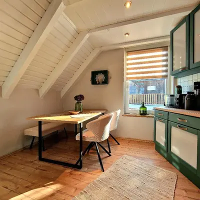 Küche/Küchenzeile in der Unterkunft Select-Home 6 - Ferienhaus, Altstadt & Stadtpark