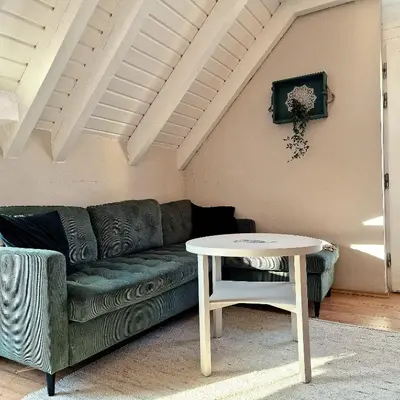 Ein Sitzbereich in der Unterkunft Select-Home 6 - Ferienhaus, Altstadt & Stadtpark