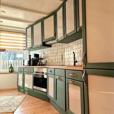 Küche/Küchenzeile in der Unterkunft Select-Home 6 - Ferienhaus, Altstadt & Stadtpark