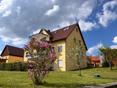 Ein Garten an der Unterkunft Ferienwohnung Michaela