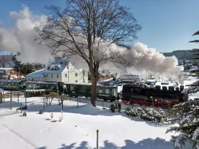 Ferienwohnung Im Wiesenthal im Winter
