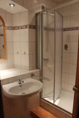 Ein Badezimmer in der Unterkunft Ferienwohnung Edelweiss