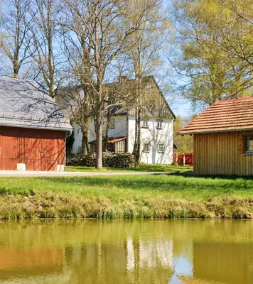 Naturlandschaft in der Nähe der Ferienwohnung