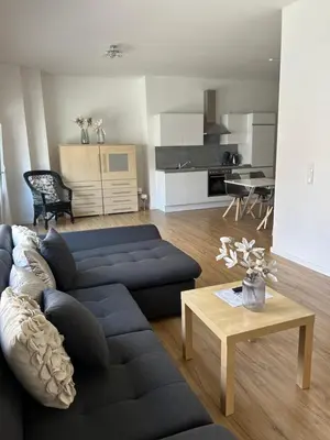 Küche/Küchenzeile in der Unterkunft Schöne Ferienwohnung im Zentrum