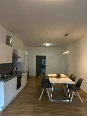 Küche/Küchenzeile in der Unterkunft Schöne Ferienwohnung im Zentrum