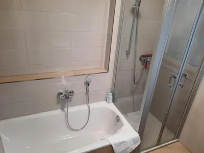 Ein Badezimmer in der Unterkunft Wunderschöne Wohnung in ruhige Stadtviertel