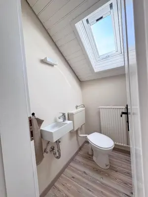 Ein Badezimmer in der Unterkunft Ferienhaus an der Stadtmauer