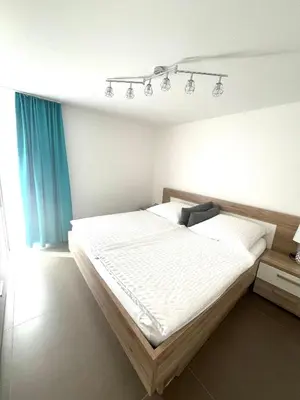 Ein Bett oder Betten in einem Zimmer der Unterkunft Loft1 Bieberswöhr Nähe Bayreuth