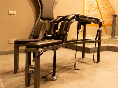 Das Fitnesscenter und/oder die Fitnesseinrichtungen in der Unterkunft Verdorbene Welten