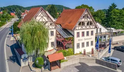 Das Gebäude in dem sich das Bed & Breakfast befindet