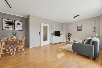 TV/Unterhaltungsangebot in der Unterkunft Stay Malou Apartment zentrumsnah mit Kaffee-Teebar, Arbeitsplatz, Balkon und kostenlosen Stellplatz