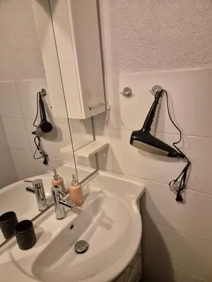 Ein Badezimmer in der Unterkunft Ferienwohnung Selb