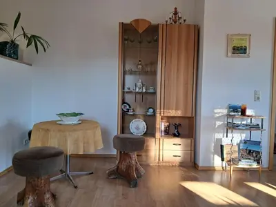 Küche/Küchenzeile in der Unterkunft Ferienwohnung Panoramablick