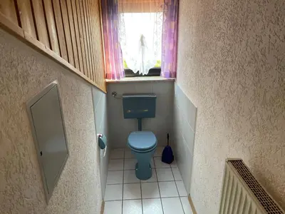 Ein Badezimmer in der Unterkunft Ferienwohnung Jägersruh