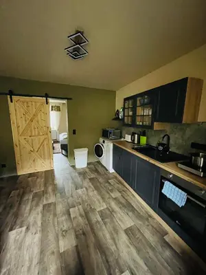 Küche/Küchenzeile in der Unterkunft Familien-Apartments Boulevard