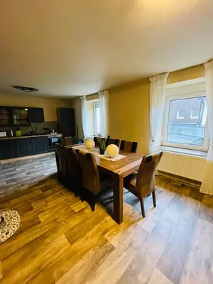 Küche/Küchenzeile in der Unterkunft Familien-Apartments Boulevard