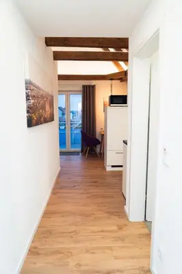 Grundriss der Unterkunft AMBERG APART - Apartment-Wohnung 3 - Wohnraum auf Zeit