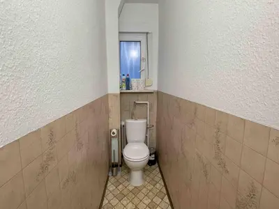 Ein Badezimmer in der Unterkunft SAD902 Große Monteurwohnung Übergangswohnung