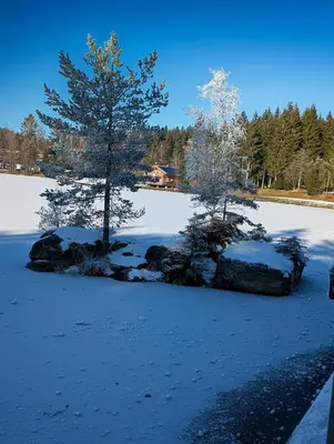 Ferienwohnung Anderswo im Winter