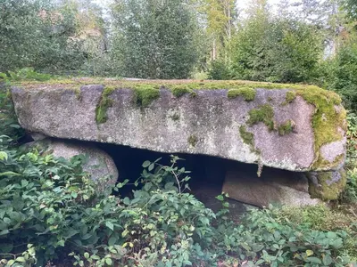 Grundriss der Unterkunft Idyllisches Häuschen im Grünen