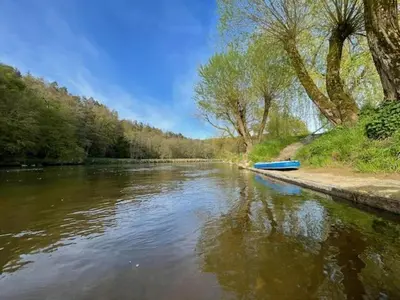 Naturlandschaft in der Nähe der Ferienwohnung