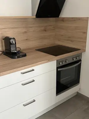 Küche/Küchenzeile in der Unterkunft Apartment - Wohnen auf Zeit