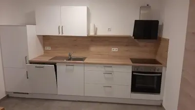 Küche/Küchenzeile in der Unterkunft Apartment - Wohnen auf Zeit