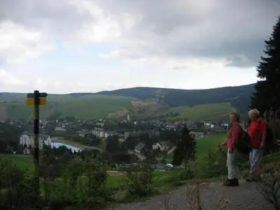 Naturlandschaft in der Nähe der Ferienwohnung