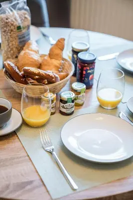 Essen in der Ferienwohnung oder in der Nähe
