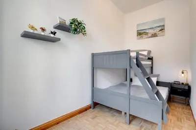 Ein Bett oder Betten in einem Zimmer der Unterkunft Schlossblick