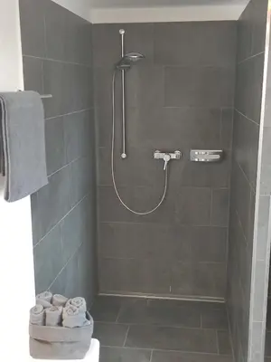 Ein Badezimmer in der Unterkunft Sonniges und modernes Apartment Casa Nobi