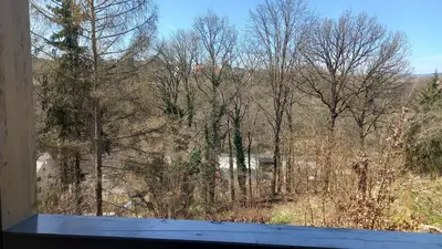 Naturlandschaft in der Nähe des Privatzimmers