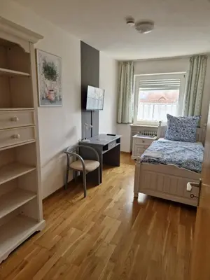 Ein Bett oder Betten in einem Zimmer der Unterkunft Residencia del Pueblo