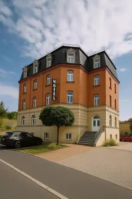 Das Gebäude in dem sich das Aparthotel befindet