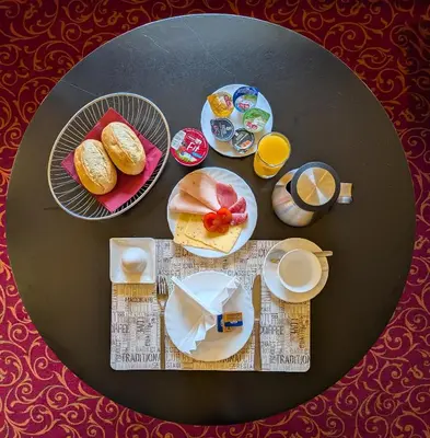 Essen im Aparthotel oder in der Nähe