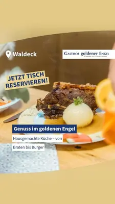 Essen im Gasthaus oder in der Nähe