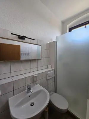Ein Badezimmer in der Unterkunft Westend 3