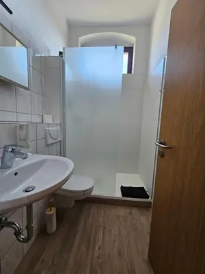 Ein Badezimmer in der Unterkunft Westend 3