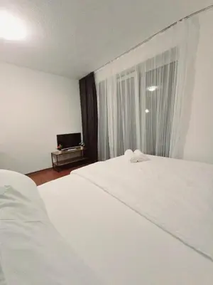 Ein Bett oder Betten in einem Zimmer der Unterkunft Elahs Nod