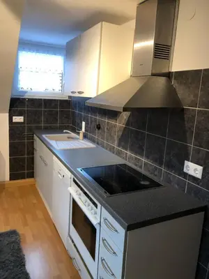 Küche/Küchenzeile in der Unterkunft Ferienwohnung in Furth im Wald