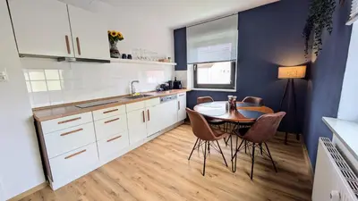 Küche/Küchenzeile in der Unterkunft Suite 13 Van Gogh